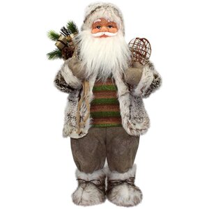 Фигура под елку Санта - Скандинавский кудесник с подарками 60 см Peha фото 2