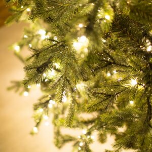 Искусственная елка с лампочками Грацио Премиум 180 см, теплые белые LED, ЛИТАЯ + ПВХ GREEN TREES фото 5