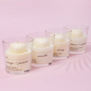 Декоративная ароматическая свеча Luce Heart: Лимон + Ветивер, 30 часов горения Luce фото 6