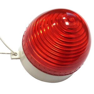 Лампа Стробоскоп LED красная, накладная Царь Елка фото 1