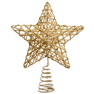 Звезда на елку Вдохновение Кантри 15 см