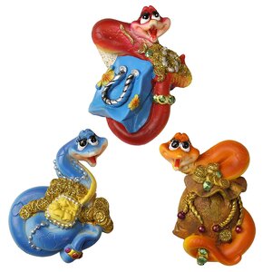 Магнит Змея Лили, 6 см Holiday Classics фото 2