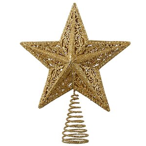 Звезда на елку Золотые Узоры 25 см Kurts Adler фото 5