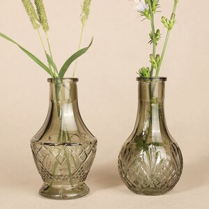 Набор стеклянных ваз Grigorio - Кальката 12 см, 2 шт Koopman фото 3