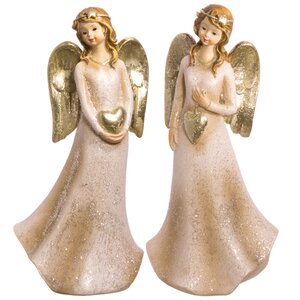 Фигурка Небесный Ангел 13 см с сердечком-подвеской Holiday Classics фото 2