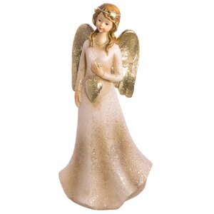 Фигурка Небесный Ангел 13 см с сердечком-подвеской Holiday Classics фото 1