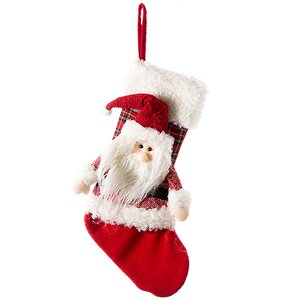 Новогодний носок Волшебник Санта 42 см Holiday Classics фото 1