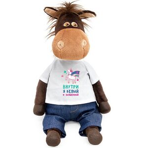 Мягкая игрушка Конь - Рэйв Шелдон 32 см Budi Basa фото 2