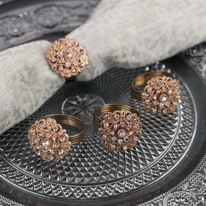 Кольца для салфеток Леди Августа 5 см, 4 шт Kaemingk фото 4