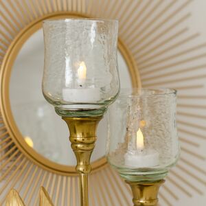 Подсвечник - Бокал Дарлингтон 31 см золотой Koopman фото 2