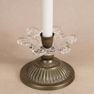 Подсвечник для одной свечи Изысканный Винтаж: Флоранж 13*10 см ShiShi фото 1