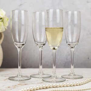 Набор бокалов для шампанского Moscato 4 шт, 180 мл, стекло Koopman фото 1