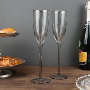 Набор бокалов для шампанского Алессандро 6 шт Koopman фото 2