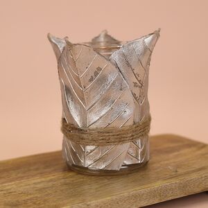 Подсвечник для чайной свечи Листья Лианы 13 см Hogewoning фото 4