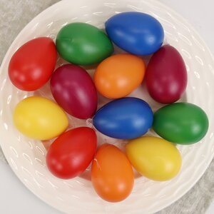 Пасхальные украшения Яйца Easter Carnaval 6 см, 20 шт, подвеска Kaemingk фото 8