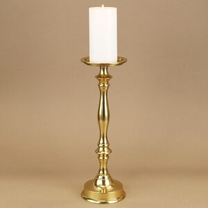 Металлический подсвечник для 1 свечи Марэль 31 см золотой Koopman фото 5