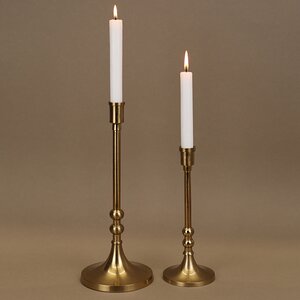 Декоративный подсвечник для 1 свечи Лиабрен 31 см золотой Koopman фото 4