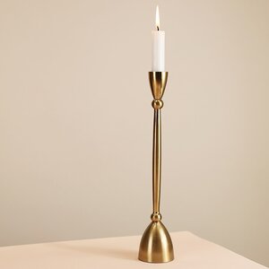 Декоративный подсвечник для 1 свечи Асемира 30 см золотой Koopman фото 1