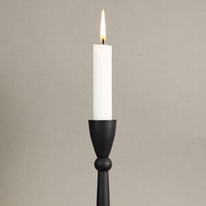 Декоративный подсвечник для 1 свечи Асемира 30 см черный Koopman фото 4