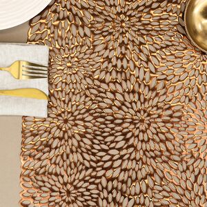 Дорожка для стола Джиневра 90*35 см медная Koopman фото 3