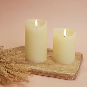 Светодиодная свеча Ромеро 13*7 см, на батарейках Koopman (Купман) фото 2