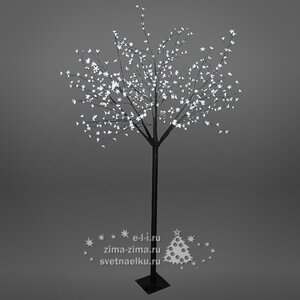 Светодиодное дерево "Сакура", 250 см, уличное, 600 ХОЛОДНЫХ БЕЛЫХ LED ламп, КОНТРОЛЛЕР Ели Пенери фото 1
