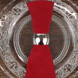 Кольцо для салфеток Классика 4.5 см серебро Koopman фото 2