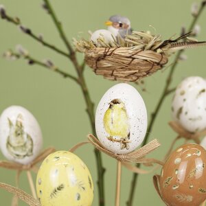 Пасхальные украшения Яйца на палочке Sweet Easter 6 см, 6 шт Kaemingk фото 6