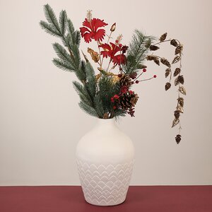 Керамическая ваза Джентилли 35 см Kaemingk фото 4
