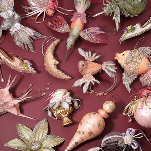 Искусственный цветок Manocalcati 15 см, клипса Winter Deco фото 3