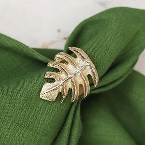 Набор колец для салфеток Тропикана Gold 6 шт Koopman фото 3