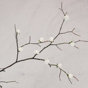 Искусственные розы для декора Lallita 10 см, 12 шт, белые Ideas4Seasons фото 5