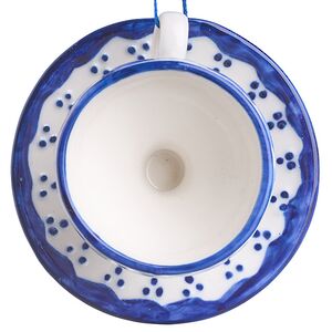 Елочная игрушка Керамическая Чашка с Мельницей 5 см, подвеска Kurts Adler фото 5