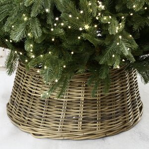 Плетеная корзина для елки Кантри Стайл 60*26 см светлое дерево Koopman фото 1