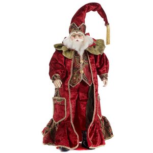 Декоративная фигура под елку Санта-Клаус из Лапландских Земель 47 см Goodwill фото 1