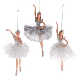 Елочная игрушка Балерина Каролин - Marble Maiden 14 см, подвеска Kurts Adler фото 2