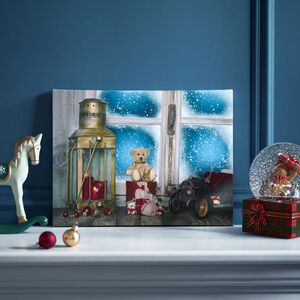 Светодиодная картина Окошко в детской, 40*30 см, батарейки Snowhouse (Сноухаус) фото 1