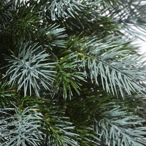 Искусственная елка на ножке Жаклин 150 см зелено-голубая, ЛИТАЯ 100% ElkaDe фото 5