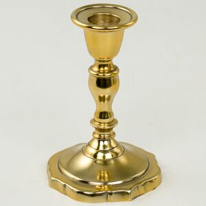 Декоративный подсвечник на 1 свечу Элиас 12 см, золотой Swerox фото 6