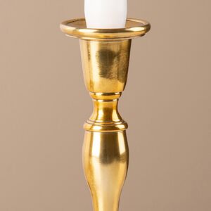 Декоративный подсвечник на 1 свечу Виллиам 18 см, золотой Swerox фото 2