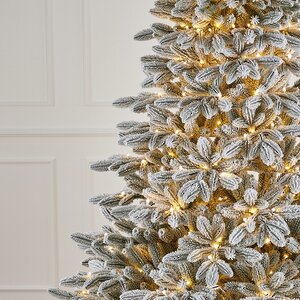 Искусственная елка с лампочками Калининградская заснеженная 3 м, 930 теплых белых ламп, ЛИТАЯ 100% Max Christmas фото 3