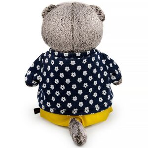 Мягкая игрушка Кот Басик в джемпере в цветочек 25 см Budi Basa фото 3