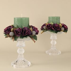 Стеклянный подсвечник Grammy 12 см EDG фото 3