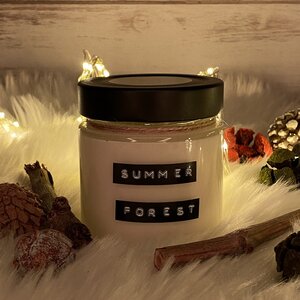 Ароматическая соевая свеча Summer Forest, 40 часов горения Lumia Aroma фото 3