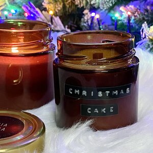 Ароматическая соевая свеча Christmas Cake, 40 часов горения Lumia Aroma фото 2