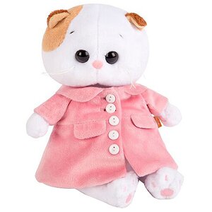 Мягкая игрушка Кошечка Лили Baby в розовом пальто 20 см Budi Basa фото 1