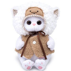 Мягкая игрушка Кошечка Лили Baby в костюме овечки 20 см Budi Basa фото 1