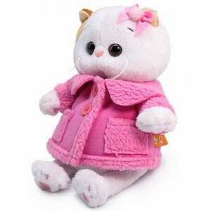 Мягкая игрушка Кошечка Лили Baby в пальто 20 см Budi Basa (Буди Баса) фото 2