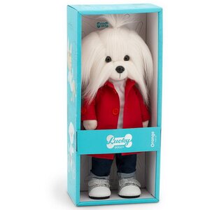 Мягкая игрушка на каркасе Собака Lucky Mimi: Яркое настроение 25 см Orange Toys фото 10