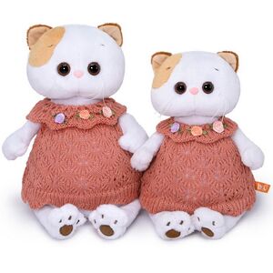 Мягкая игрушка Кошечка Лили в вязаном платье 24 см Budi Basa фото 3